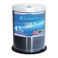 Optical Quantum BQ 16x 4.7GB White Thermal Everest Hub Printable DVD-R 100 Packs Disc 